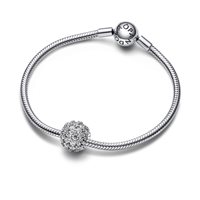 Charm Pandora Donna Pandora Moments in Argento Zirconia 792630C01 - 792630C01